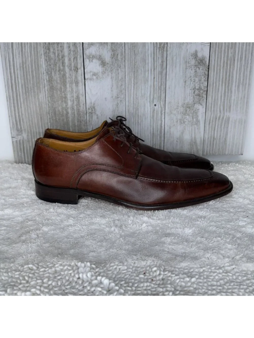 John W. Nordstrom Brown Leather Oxford Shoes Size 11 M
